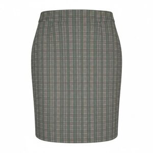 Nine West Plaid Work Pencil Skirt Business Office Size 14 Dark Academia NEW